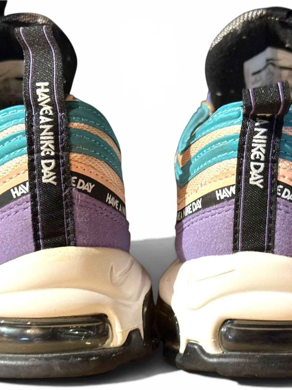 Nike Air Max 97 'Have A Nike Day' - Teal, Lavender & Black